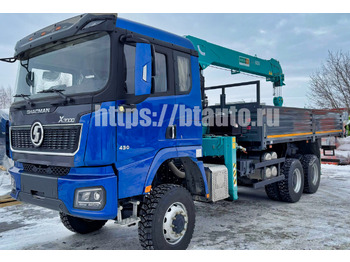 Бортовой грузовик/ Платформа, Автоманипулятор Бортовой автомобиль на шасси SHACMAN SX32586V384 с КМУ HKTC-8026S: фото 5