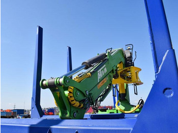 Кран-манипулятор Гидравлический КМУ АНТ 10ЛМ с лесным захватом: фото 4