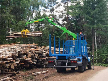 Кран-манипулятор Гидравлический КМУ АНТ 10ЛМ с лесным захватом: фото 3