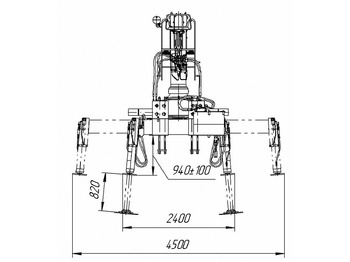 Кран-манипулятор Гидравлический кран-манипулятор ИФ 300: фото 4