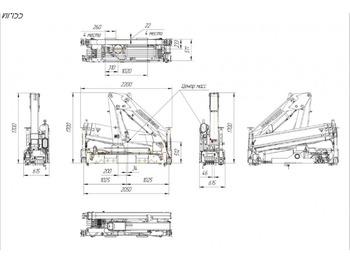 Кран-манипулятор Гидравлический кран-манипулятор ИМ 55: фото 4