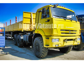 Тягач Седельный тягач КАМАЗ 53504-76020-50 + полуприцеп бортовой ТЗА 588521-0000024-10: фото 4