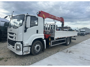 Бортовой грузовик/ Платформа, Автоманипулятор Isuzu Elf (N-series): фото 3