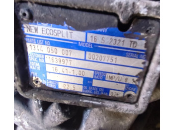 Коробка передач МКПП 16S2321TD 2006 1344050007: фото 3