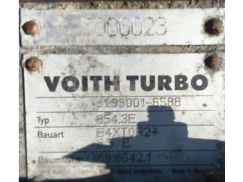 Коробка передач МКПП 854.3E B4XT0R2-8 81330016588: фото 3