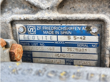 Коробка передач МКПП DAF S 5-42 2004 1307050163 BE110C: фото 3 Коробка передач МКПП DAF S 5-42 2004 1307050163 BE110C: фото 3