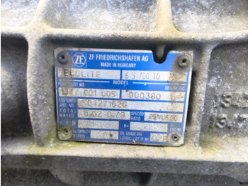 Коробка передач МКПП IVECO 6S700TO 2005 1317001005 F4AE0481A: фото 4