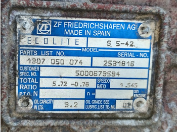 Коробка передач МКПП MAN S 5-42 2005 1307050074 D0824: фото 2 Коробка передач МКПП MAN S 5-42 2005 1307050074 D0824: фото 2