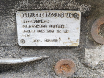 Коробка передач МКПП MERCEDES G0190-6 2009 6562613599 NEW TRAVEGO OM457LA: фото 5