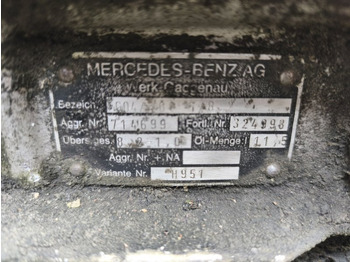 Коробка передач МКПП MERCEDES G04/160-6/8.2 2010 714699 OM904LA: фото 4