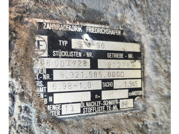 Коробка передач МКПП MERCEDES S 6-90 1999 1268003728 SETRA OM441LA: фото 4 Коробка передач МКПП MERCEDES S 6-90 1999 1268003728 SETRA OM441LA: фото 4