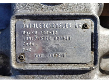 Коробка передач Mercedes-Benz Atego: фото 3 Коробка передач Mercedes-Benz Atego: фото 3