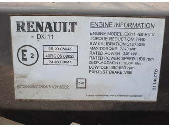 Двигатель Renault Midlum: фото 3