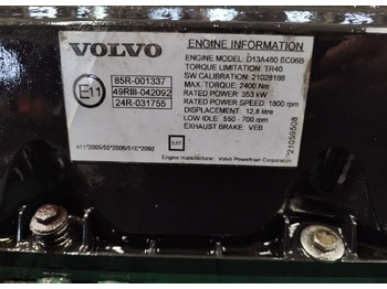 Двигатель Volvo FM: фото 5 Двигатель Volvo FM: фото 5
