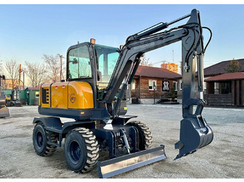 Колёсный экскаватор