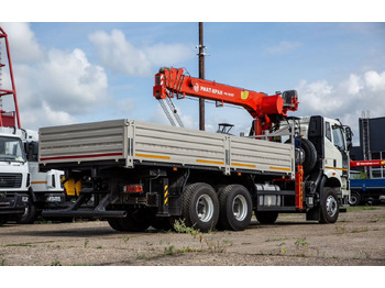 Новый Бортовой грузовик/ Платформа, Автоманипулятор FAW 3250: фото 3