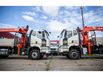 Новый Бортовой грузовик/ Платформа, Автоманипулятор FAW 3250: фото 4