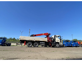 Новый Бортовой грузовик/ Платформа, Автоманипулятор FAW J6P CA3250: фото 4