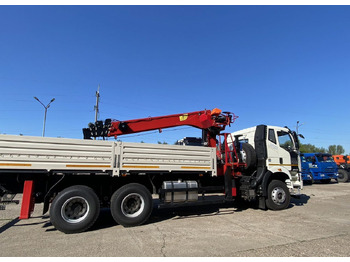 Новый Бортовой грузовик/ Платформа, Автоманипулятор FAW J6P CA3250: фото 3