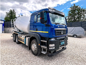 Автобетоносмеситель SITRAK C7H