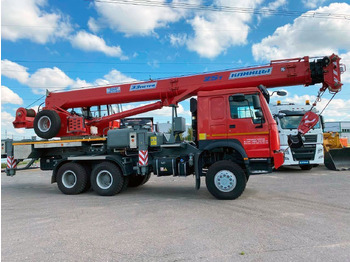Новый Автокран Автокран КЛИНЦЫ на шасси HOWO 6x6 полный привод: фото 5