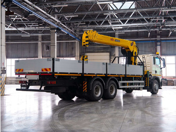 Новый Автоманипулятор Автомобиль специальный грузовой Атлас Трейлер 6x4 c КМУ HYVA 14 тонн: фото 5