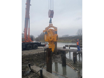 Новый Навесное оборудование для Строительной техники Вибропогружатель DZ60A: фото 4 Новый Навесное оборудование для Строительной техники Вибропогружатель DZ60A: фото 4