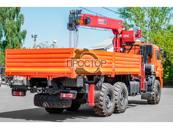 Новый Бортовой грузовик/ Платформа, Автоманипулятор КАМАЗ Камаз 43118 бортовой с КМУ Horyong HRS 216: фото 4