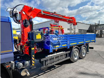 Новый Бортовой грузовик/ Платформа, Автоманипулятор КАМАЗ Камаз 65117 бортовой с КМУ Kanglim KS 2056 H (с буром): фото 5