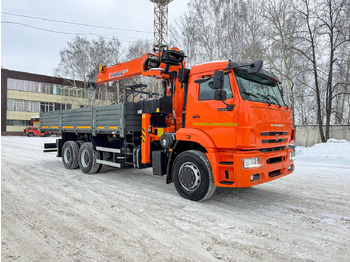 Бортовой грузовик/ Платформа КАМАЗ 6520