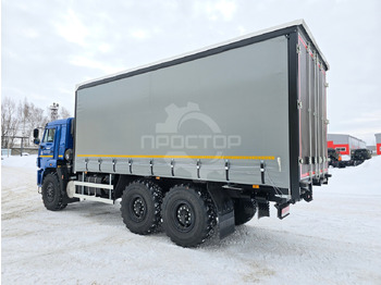 Тентованный грузовик Камаз 43118 Европлатформа шторная: фото 3
