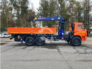 Бортовой грузовик/ Платформа, Автоманипулятор Камаз 43118 бортовой с КМУ DongYang SS 2036: фото 4