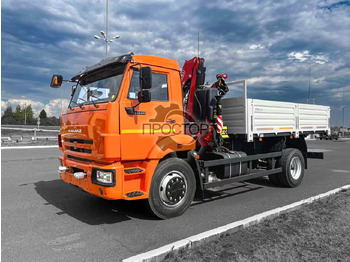 Бортовой грузовик/ Платформа, Автоманипулятор Камаз 43253 бортовой с КМУ FASSI 85 B.0.22: фото 3