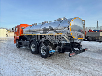 Грузовик с цистерной Камаз 65115 Автоцистерна для пищевых жидкостей (молоковоз) 10.5 куб.м: фото 5