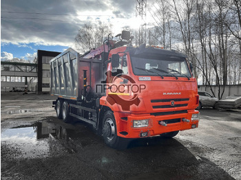 Самосвал Камаз 65115 Ломовоз с КМУ Велмаш 10-74: фото 4