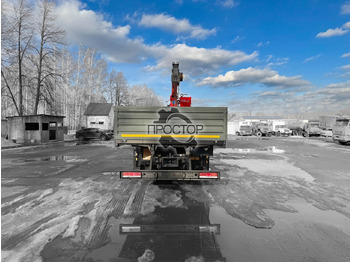 Бортовой грузовик/ Платформа, Автоманипулятор Камаз 65115 бортовой с КМУ Horyong HRS 216: фото 4