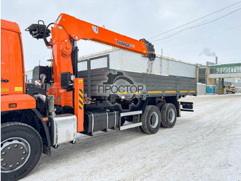 Бортовой грузовик/ Платформа, Автоманипулятор Камаз 6520 бортовой с КМУ Hangil HGC 987: фото 3