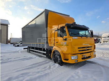 Тентованный грузовик Камаз Камаз 4308 Европлатформа шторная: фото 3