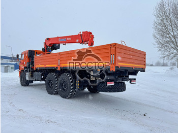 Новый Бортовой грузовик/ Платформа, Автоманипулятор Камаз Камаз 43118 бортовой с КМУ Kanglim KS 2056 H: фото 4
