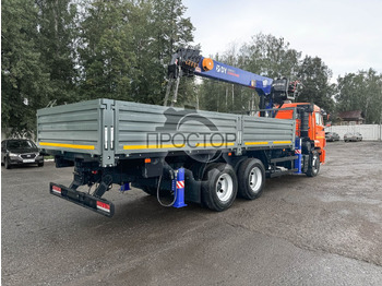 Новый Бортовой грузовик/ Платформа, Автоманипулятор Камаз Камаз 65115 бортовой с КМУ DongYang SS 1956 ACE: фото 4