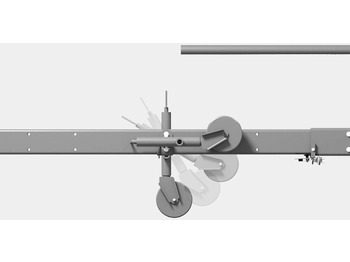Тележка для жатки ТЕЛЕЖКА ДЛЯ ТРАНСПОРТИРОВКИ ЖАТОК С ПОВОРОТНОЙ ОСЬЮ: фото 4
