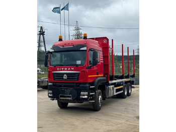 Новый Лесовоз, сортиментовоз Sitrak C7H: фото 4