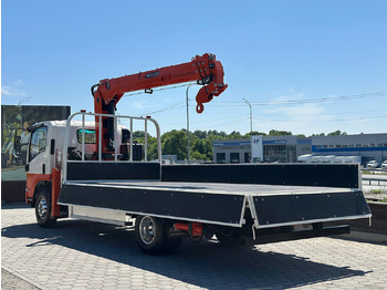 Бортовой грузовик/ Платформа, Автоманипулятор ISUZU ELF бортовой с КМУ HYVA: фото 5 Бортовой грузовик/ Платформа, Автоманипулятор ISUZU ELF бортовой с КМУ HYVA: фото 5