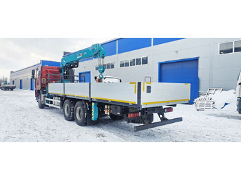 Новый Бортовой грузовик/ Платформа, Автоманипулятор FAW J6P CA3250: фото 5