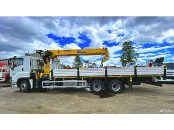 Новый Бортовой грузовик/ Платформа БОРТОВОЙ ГРУЗОВИК с КМУ 13т, ISUZU GIGA: фото 2 Новый Бортовой грузовик/ Платформа БОРТОВОЙ ГРУЗОВИК с КМУ 13т, ISUZU GIGA: фото 2