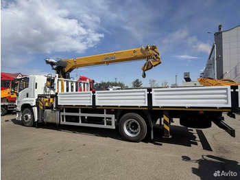 Новый Бортовой грузовик/ Платформа БОРТОВОЙ ГРУЗОВИК с КМУ 8т, ISUZU GIGA: фото 2 Новый Бортовой грузовик/ Платформа БОРТОВОЙ ГРУЗОВИК с КМУ 8т, ISUZU GIGA: фото 2