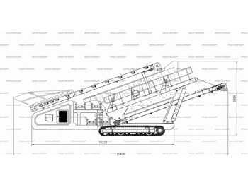 Новый Грохот вибрационный Huaxing Гусеничный вибрационный грохот TSP2160-3: фото 3 Новый Грохот вибрационный Huaxing Гусеничный вибрационный грохот TSP2160-3: фото 3