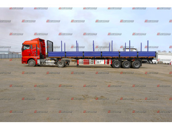 Новый Бортовой полуприцеп/ Платформа Tongyada CTY9603LBS: фото 3 Новый Бортовой полуприцеп/ Платформа Tongyada CTY9603LBS: фото 3