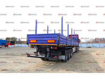 Новый Бортовой полуприцеп/ Платформа Tongyada CTY9603LBS: фото 5 Новый Бортовой полуприцеп/ Платформа Tongyada CTY9603LBS: фото 5