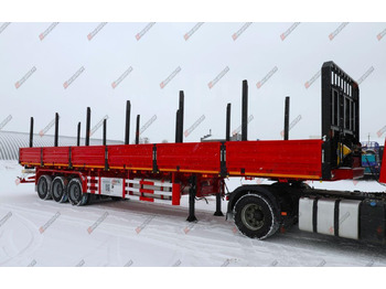 Новый Бортовой полуприцеп/ Платформа Tongyada CTY9603LBS: фото 4 Новый Бортовой полуприцеп/ Платформа Tongyada CTY9603LBS: фото 4